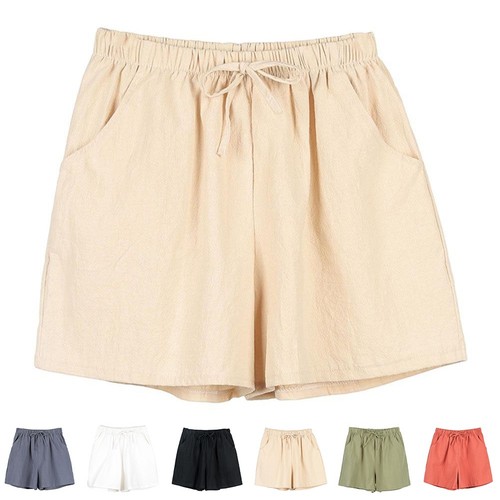 Pantalon short grande taille