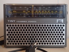 poste de radio tiny 109 ancien