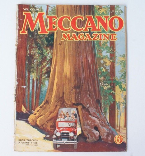 Vintage july 1932 meccano - vintage, 1932*