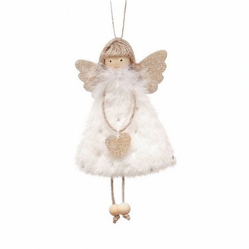 Ange noël pelucheux - ange, de