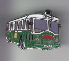 RARE PINS PIN'S .. TRAIN RAILWAYS RATP BUS COACH BERLIET DP5-3 1956 PARIS ~EG