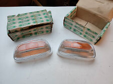 NOS paire de cabochons feu clignotant SEIMA de PEUGEOT 404 neuf ancien stock