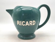 pichet Ricard vert 1L en céramique Coulange Saint-Uze numéroté 830