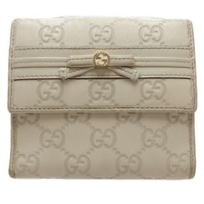 Portefeuille GUCCI W Crochet Guccissima Cuir Portefeuille Bifold 256997...