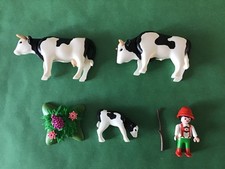 PLAYMOBIL N°3077.  VACHES MONTAGNE FERME. n°3