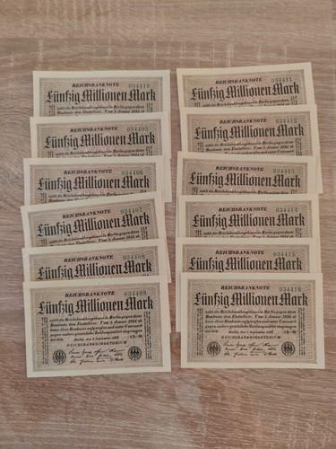 Lot billets millions - 12,