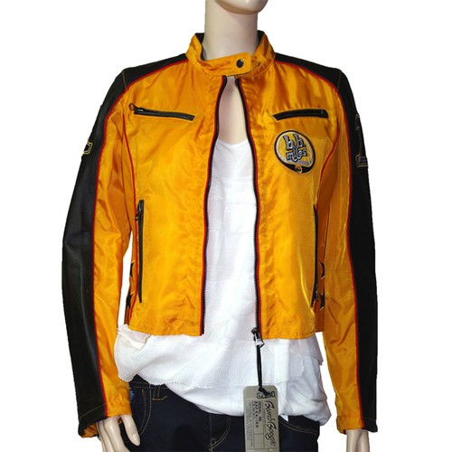 Blouson moto cuir nylon - moto, et