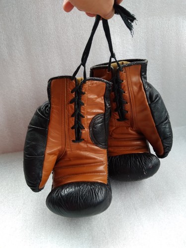 Gants boxe vintage - de,