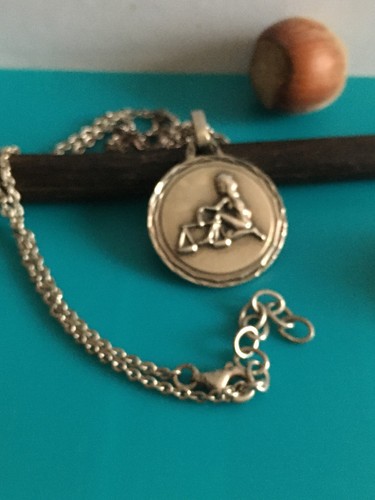 Vintage pendentif astrologie - pendentif,