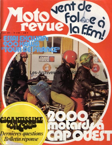 Moto revue 2128 - kawasaki, 900