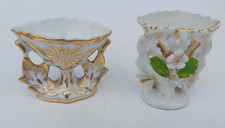 Deux petits vases de mariés