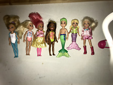 Vds lot 13 poupées Shelly petite soeur de BARBIE 14 cm dont petit garçon sirène