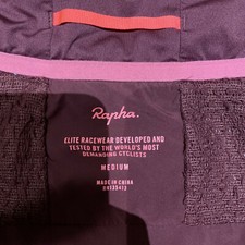 USED BURGUNDY RAPHA PRO TEAM