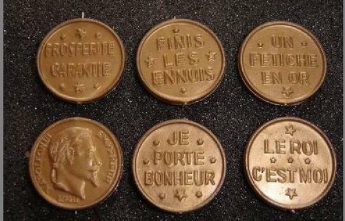Série fèves pièces - de,