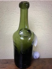 bouteille ancienne verre soufflé pharmacie   Voyez mes autres objets