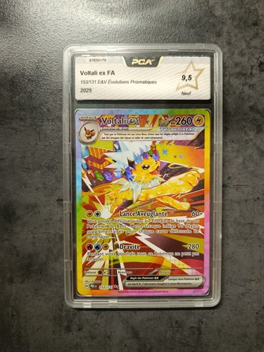 Carte pokémon voltali - carte, ex