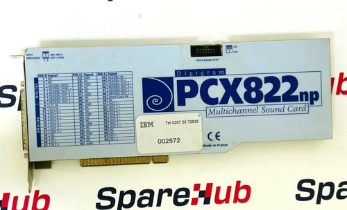 Carte son multicanal - , digram