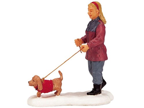 Promenade avec chien - le,