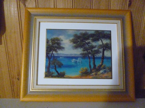 Tableau peinture signé