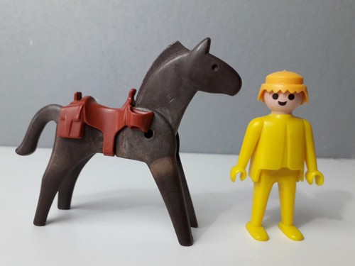 Playmobil geobra 1974 - playmobil, cheval