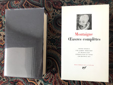 LA PLÉIADE         MONTAIGNE         OEUVRES  COMPLÈTES        1980