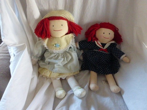 Two madeline dolls fabric eden - madeline,