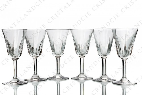 Six verres vin 4 - à,