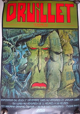 rare Affiche Philippe DRUILLET