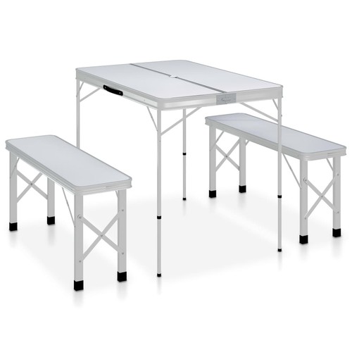Table camping pliable avec - table,