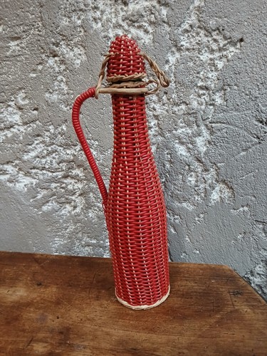 Carafe bouteille scoubidou - bouteille,