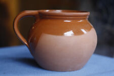 pot à graisse rillettes en grès vernissé ancien terre cuite