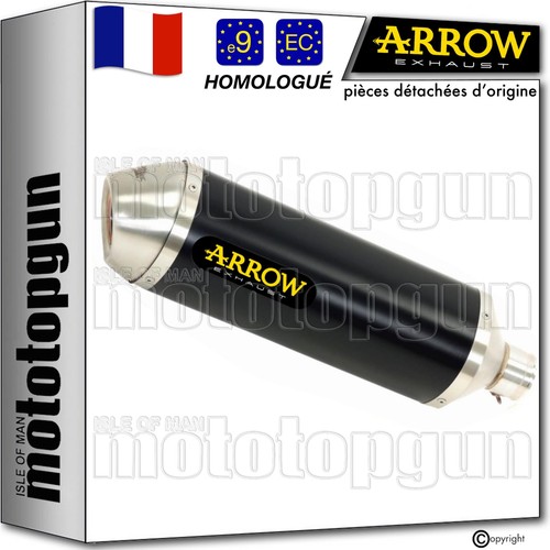 Arrow pot echappement - pot, approuve