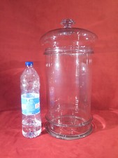 ANCIEN EXCEPTIONNEL GRAND BOCAL OFFICINE PHARMACIE EN VERRE EPOQUE XIX ème