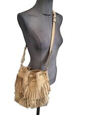 Très Beau Sac Daim Franges