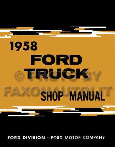 1958 ford pickup - pickup, camion