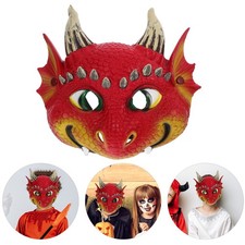  Masque de Dragon d'Halloween, masque tête de Dragon 3D, accessoire de Cosplay