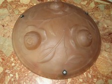 VASQUE LUSTRE VERRE ROSE DECOR