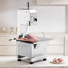 VEVOR Scie à Os de Boucher Commerciale Électrique Scie à Ruban 2200 W 1000 kg/h