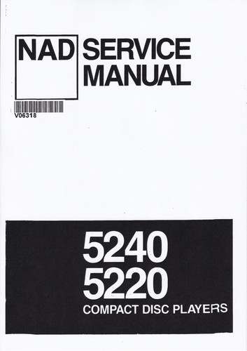Service manual guide for nad - manual,