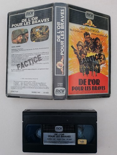 Vhs or pour les - de,