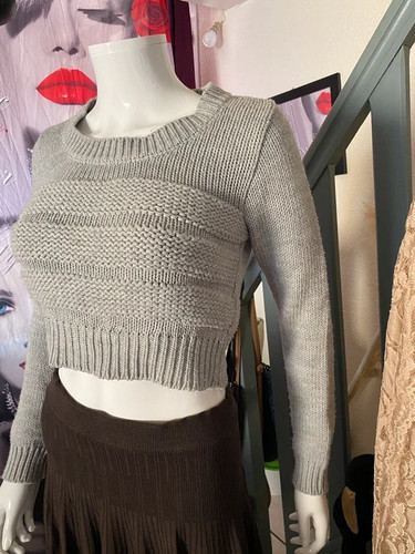 Pull court femme bershka - femme, en