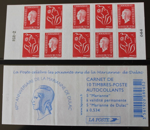Carnet 1513 timbres - 1513,