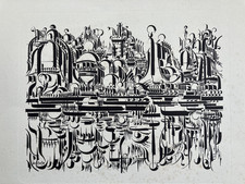 Lithographie Estampe Originale