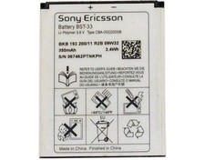 Original Sony Ericsson BST-33 Batterie pour C702 / Green Heart C903