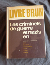 "Livre Brun - Les Criminels de