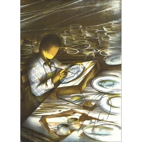 Poulet raymond lithographie - raymond,