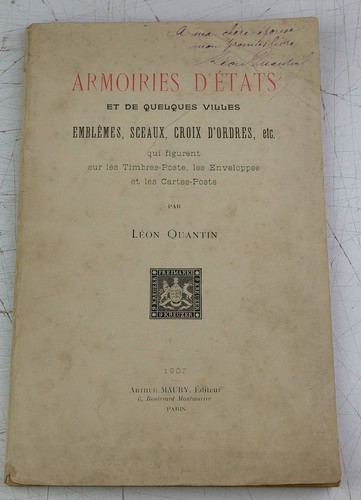 Armoiries états 1902 - armoiries, par