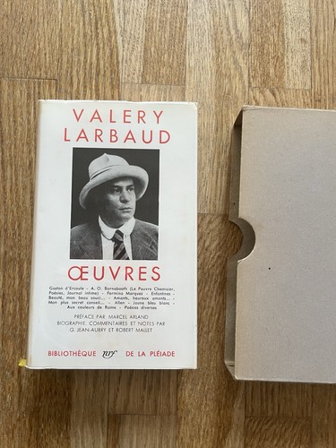 Pléiade valery larbaud - -,