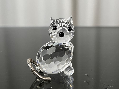 Figurine swarovski 010011 chat - figurine,