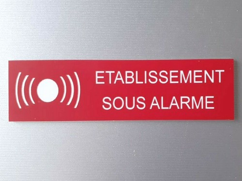 Plaque etiquette boite aux - ou,